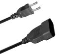 EU Power Extension Cable 2-Prong European AC Power Extension Cord EU Power Cord Male to Female 5M/3M/1.5M Power Socket Saver.