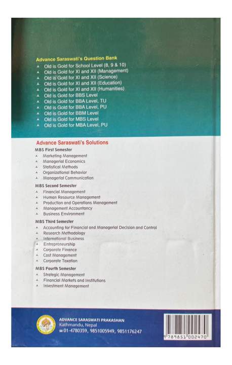 caterease | advanced catering & Images High Quality... Advance Saraswati's Question Bank Old Is Gold For MBS 4th Semester ...