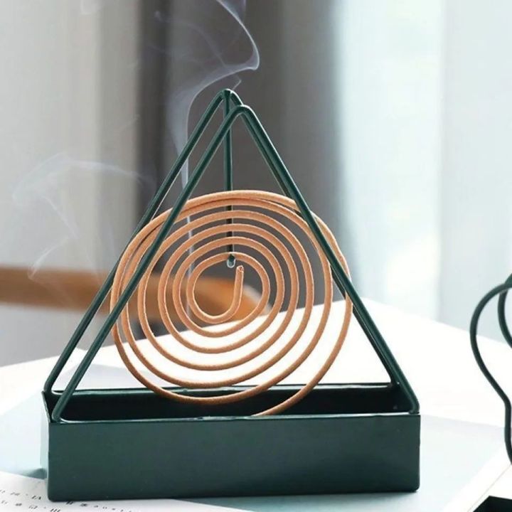 Pack%20of%202%20Creative%20Mosquito%20Coil%20Holder%20Stable%20Triangular%20Fireproof%20Hanging%20Mosquito%20Coil%20Tray%20Home%20Supplies%20-%20Image%202