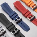 Rubber Strap for Swatch X Omega MoonSwatch 20mm Men Curved End Quick Release Silicone Sport Watch Band Bracelet for Speedmaster. 