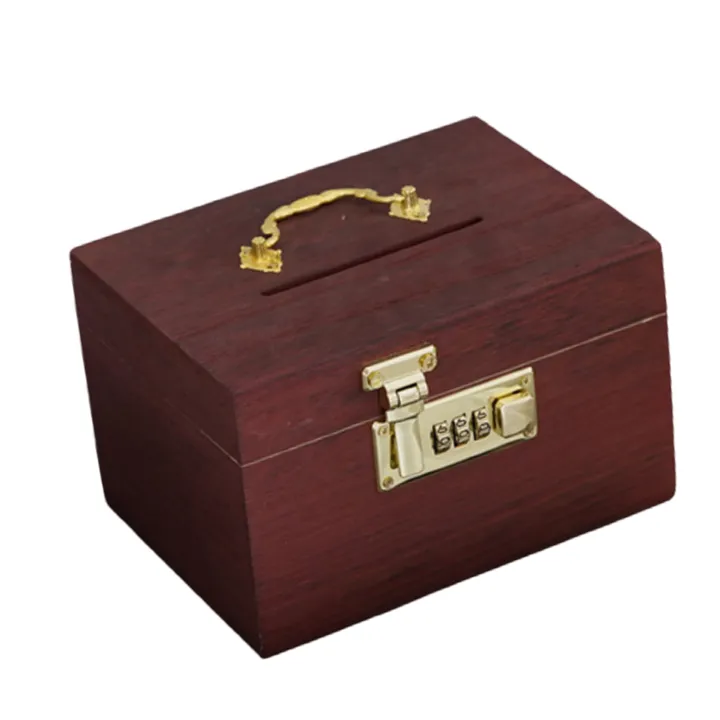 Vintage%20Wood%20Treasure%20Money%20Bank%20Coin%20Bank%20with%20Lock%20Security%20Code%20Money%20Box%20Treasure%20Box%20for%20Children%20-%20Image%204