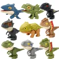 Jurassic Finger Dinosaur  Tyrannosaurus Model Toys for Kids Finger Biting Dinosaurs Movable Joints Dinosaur Toy for Boy Gift. 