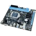 MOUGOL H81M Gaming Motherboard Dual Channel DDR3 M.2 NVME PCIEx16 HDMI VGA Interface LGA 1150 Supports Intel Core 4th Gen CPU. 