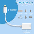 USB To Lightning OTG Adapter Lightning Male to USB 3.0 Female Connector Adaptaor for iPhone ipad Flash Drive OTG Converter. 