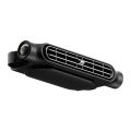 2-1pc Portable Car Seat Fan 3 Speeds Adjustable Car Seat Headrest Fan USB Powered Car Neck Cooler for Front Rear Seat Passenger.
