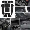  Door Groove Mat for Toyota Corolla Cross XG10 2021 2022 2023 Cup Cushion Gate Slot Coaster Inner Dust-proof Sticker Pad. 