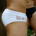 Brand Men's Padded Mesh Swim Briefs Push-Up  Swimwear Men Swimming Briefs Surfing Beach Shorts Pants Mayo Sungas. 