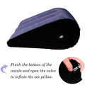 Portable Triangle Inflatable Pillow for Women Adjust Position Cushion Female Relax Inflatable Magic Wedge Pillow Triangle Cushio. 