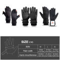GOBYGO 1Pair Winter Ski Gloves Thickened Cold Non-slip Waterproof Touch Screen Gloves Extended Wrist Riding Ski Gloves Men Women. 