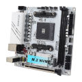 JINGYUE B550I GAMING Motherboard AM4 PCIe 4.0 Dual M.2 DDR4 Mini-ITX for AMD Ryzen 5000 4000 Gaming PC. 