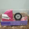 (O). VINTAGE Y2K EARLY 2000s BOOTS QUARTZ TRAVEL ALARM CLOCK. 