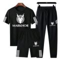 Pack Of 3 Markhor Printed Tracksuit For Men. 