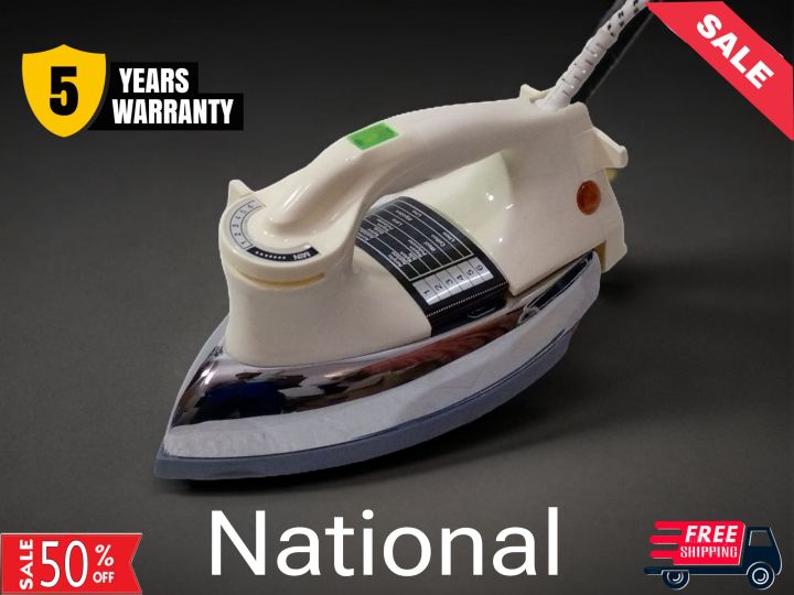 National New Model High Quality Iron  With 5 years Warranty Long Life Automatic Dry Iron Best Price Ever Fast Shipping