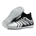 TF/FG Men Soccer Shoes Society Cleats Non Slip Football Shoes Outdoor Professional Studded Turf Comfortable Football Field Boots. 