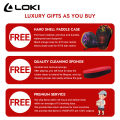 LOKI DRAGON 10 STAR Table Tennis Racket Professional 5 Wood 2 ALC Ping Pong Paddle Bat Carbon Blade with FH RXTON 9 & BH RXTON 7. 