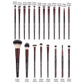 MAANGE Professional Makeup Tool Kit Kabuki Mineral Powder Brush Eyeshadow Blush Brush Premium Handle Soft Dense Hair for . 