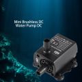 Ultra-quiet Mini Brushless DC Water Pump DC 12V 5W 280L/H Lift 300cm Submersible Fountain Aquarium Circulating. 