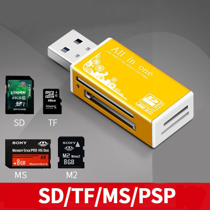Alloy%20Card%20Reader%204%20Ports%20USB2.0%20Micro%20SD%20TF%20M2%20MS%20Pro%20Duo%20MMC%20SDHC%20DV%20Phone%20Camera%20Memory%20Card%20Adapter%20with%20LED%20Indicator%20-%20Image%205