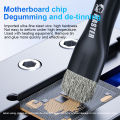 MECHANIC Motherboard Cleaning Brush with Replacement Head Cellphone Chip Tin Glue Removal Repair Bristle/Steel Brushing Tool. 