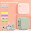 HZTZ Mini Label Printer Smart Pocket Self-adhesive Label Printer Bluetooth Price Label Sticker Maker For Home. 
