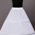 Women's Fluffy Inner Petticoat Skirt Brace 4 Rings Steel Ring Elastic Belt Adjustable Floor Length Bride Wedding Dress.