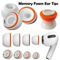 For AirPods Pro 1 2 Memory Foam Ear Tips Soft Silicone Replacement Ear Cap Tips Fit for AirPods Pro 2 1 Case Ear Cushion Earpads. 