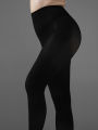 Women's  Comfortable Black Large Size Elastic Thin Pantyhose Single Pack - Soft Stretchy Leggings for Plus Size Ladies. 