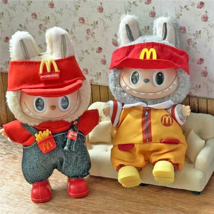 Workwear%20Outfit%20Clothes%20For%20Labubu%20Doll%20Fast%20Food%20French%20Fries%20Hamburgers%20Fahsion%20Coffee%20Apron%20Cosplay%20Clothing%20Accessories%20-%20Image%205