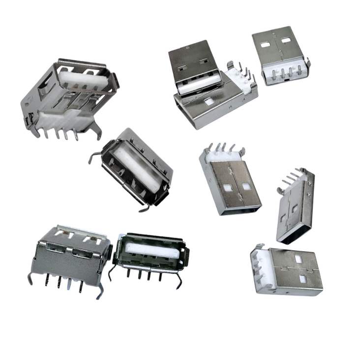 Connector%20(10/pack)%20USB%202.0%204pin%202%20pin%2090%20degree%20male%20and%20female%20Type%20A%20-%20Image%202