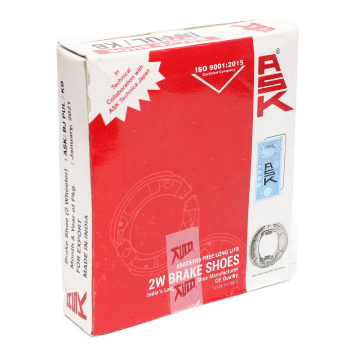 Ask Break shoe Pulsar / AVENGER / discover rear brake shoe | Daraz.com.np