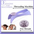 Slique Hair Threading Machine Face, Eyebrows,Legs Hands Hair Removal Threading Machine For Women Portable & Home quick & painless Hair Removal System For girls Cheek Eyebrow DIY Beauty Tool. 