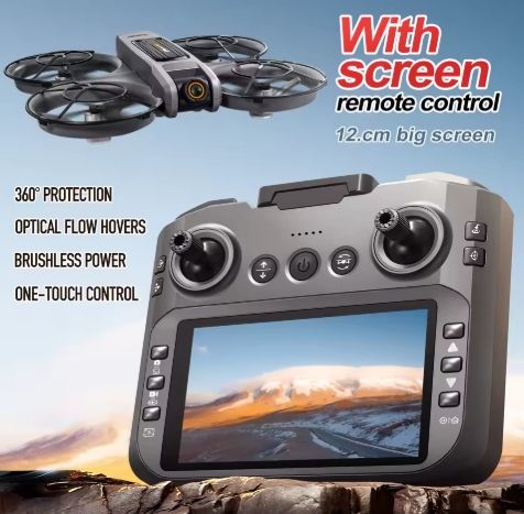 Mini Pocket 4 Axis Aerobat Quadrocopter Drone with Remote Control - Drone