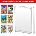 For Nintendo Switch 2 Game Card Acrylic Storage Display Case Clear OLED Cartridge Box Protector for NS Switch 2 OLED LITE. 