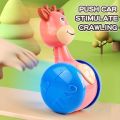 Roly Poly Baby Toys 6 to 12 Months, Tumbler Wobbler Toys for Infant Boy Girl - Perfect for Learning to Climb & Early Education!.