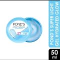 POND'S Super Light Gel Hydrated Glow With Hyaluronic Acid & Vitamin E-25mL(Indian). 