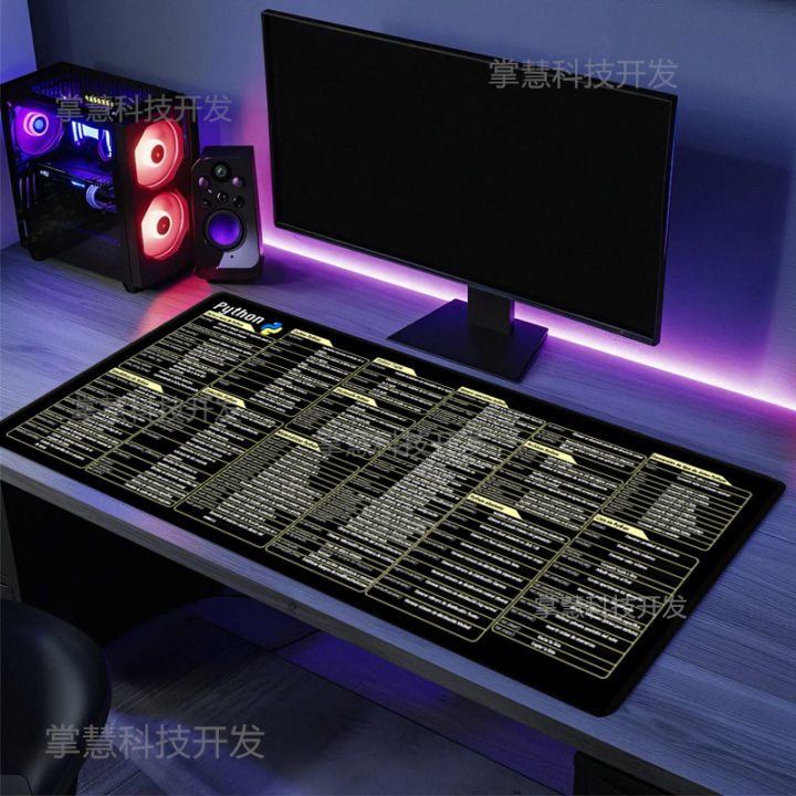 Spanish%20Python%20Programing%20Mouse%20Pad%20Desk%20Mat%20Office%20Software%20Excel%20Shortcuts%20Mousepad%20Personalized%20Extended%20by%20Office%20Users%20-%20Image%205
