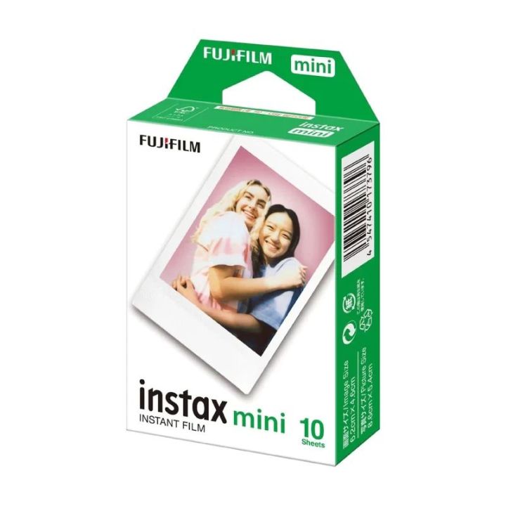 Fujifilm Instax Mini Film Single Pack 10 Sheets per Pack, White Border 