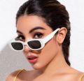 Rectangle Sunglasses for Women Trendy Retro Fashion 90s Sunglasses UV 400 Protection Square Frame Eyewear. 