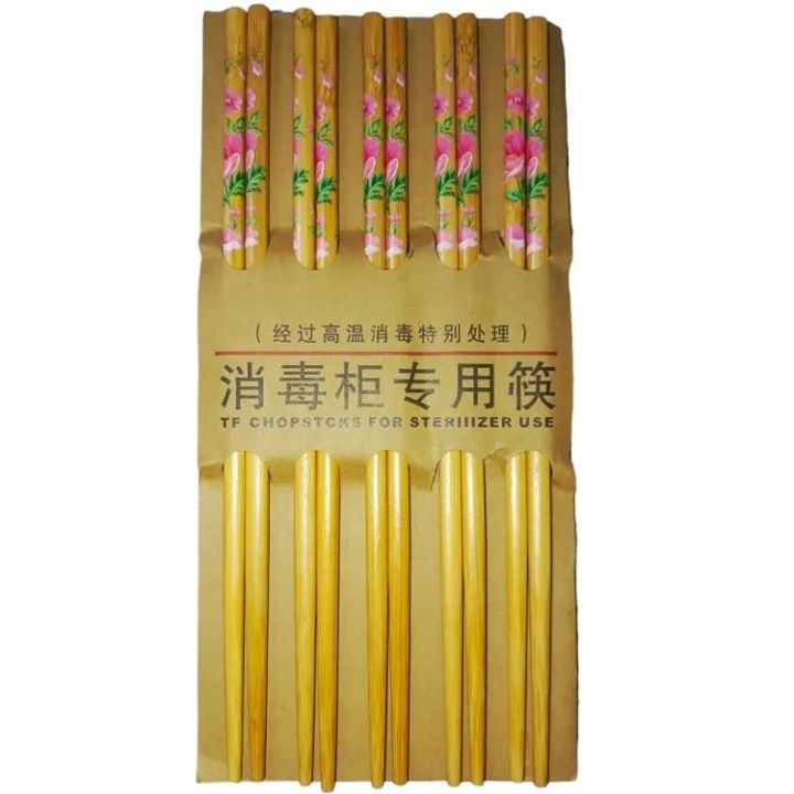 3 Pairs 6 Piece Chopstick Set (Japanese/Chinese/Korean)