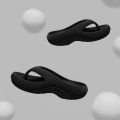 Women's EVA Thick-Heeled Sandals Anti-Slip Odor-Resistant Outdoor Wearable Flip Flops Comfortable Summer Slippers.