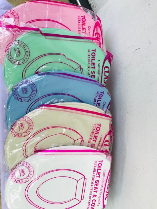 Commode Seat cover ( indian normal ) - Close Plastic Toilet WC Seat Cover