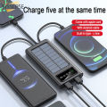 Solar Power Bank 20000mAh External Battery for any Mobile Phone Fast Charger Portable Outdoor Powerbank.