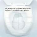 10/20/30pcs Flushable Toilet Seat Covers - Individually Wrapped Portable Toilet Seat Protectors, Large Fit for Travel, Hotels.