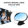 Car Baby Mirrors Interior Dashboard Suction Windshield Sun Visor Plate Clips Mirror Safety Rearview Mirrors Baby Kids Monitor.