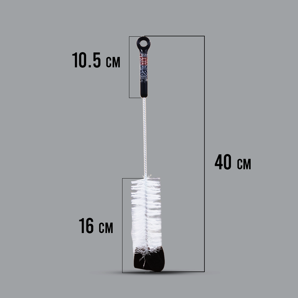 Proclean Magic Bottle Cleaning Brushes for Long Narrow Neck Bottles, Water Bottles, Baby Bottles, Tumblers, Drinking Glasses, Strews