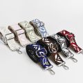 1 Piece 1.50inch Wide Adjustable Handbag Purse Strap Replacement Crossbody Shoulder Strap Magnolia Pattern Jacquarded   Strap. 
