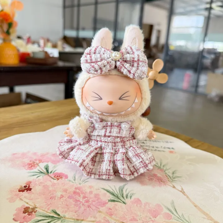 17cm%20Labubu%20Doll%20Clothes%20Outfit%20Accessories%20for%20Korea%20%20Exo%20Labubu%20Idol%20V1%20V2%20Skirt%20%20Clothing%20%20-%20Image%204