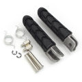 Motorcycle Front Footrest Foot Pegs Pedals For Honda Hornet CB600F CB250 600 250 CBR600 CBR600FS CB400 Foots Bracket Accessories. 