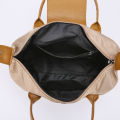 Large Capacity Women Handbag Black, Waterproof Fabric Shoulder Crossbody Bag. 