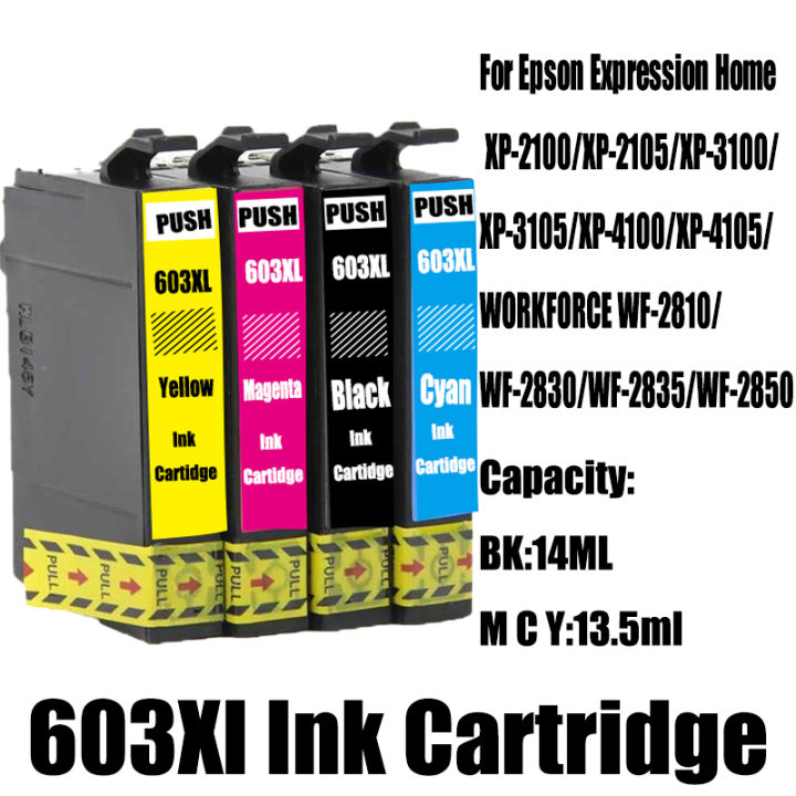 603XL 603 ink Cartridge For Epson T603 Expression Home XP 2100 2105 3100 3105 4100 4105 Printer